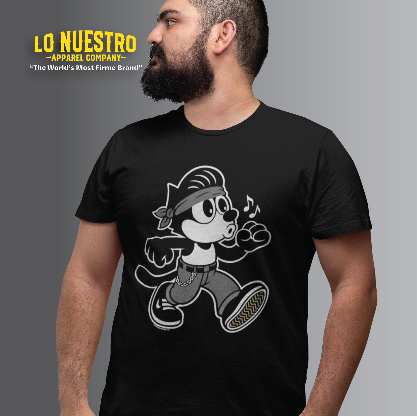 Cholo Cat T-Shirt – Vintage Street Toon Style