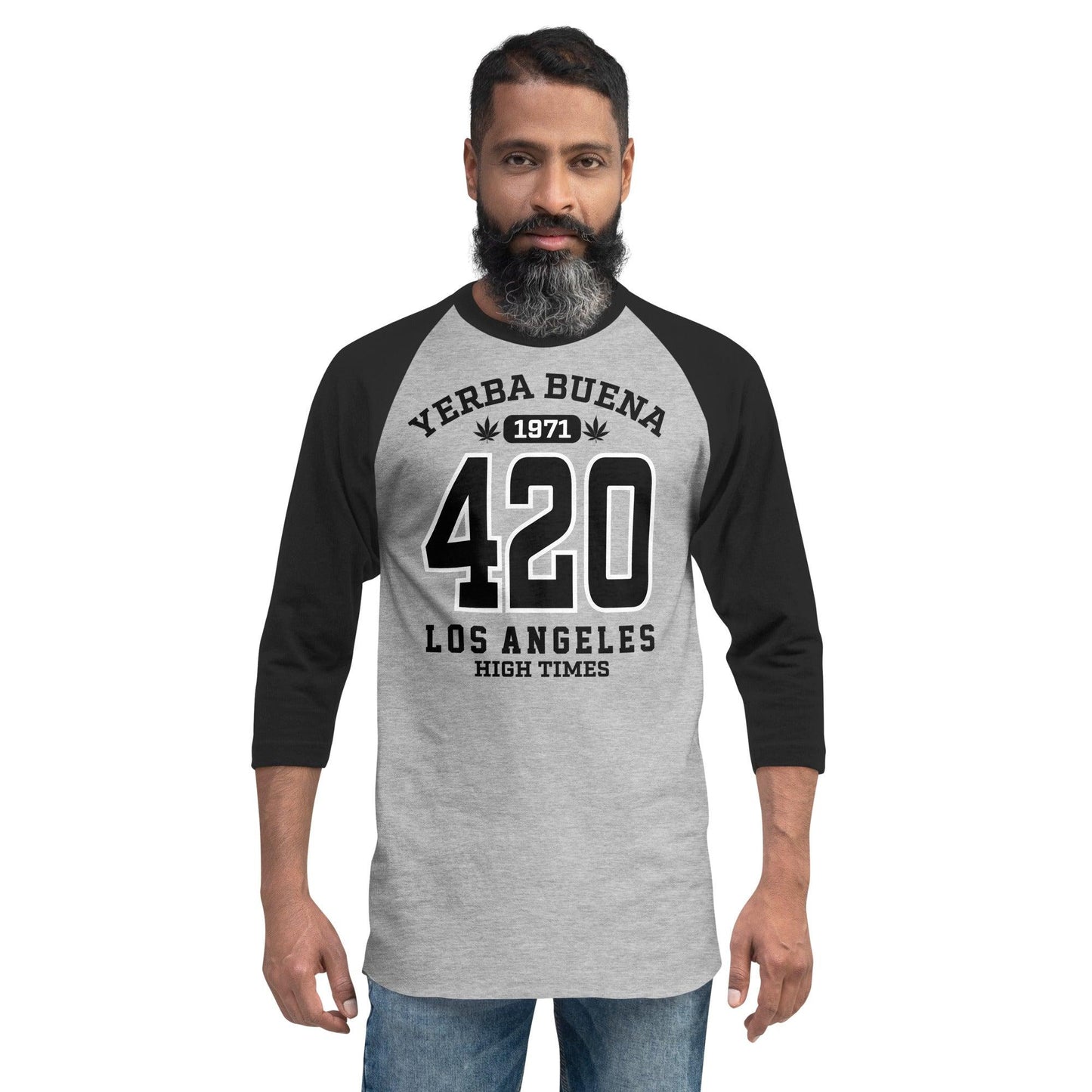 Yerba Buena 3/4 sleeve raglan shirt - Lo Nuestro Apparel Co.
