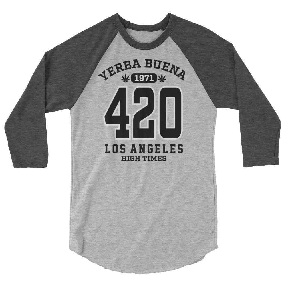 Yerba Buena 3/4 sleeve raglan shirt - Lo Nuestro Apparel Co.