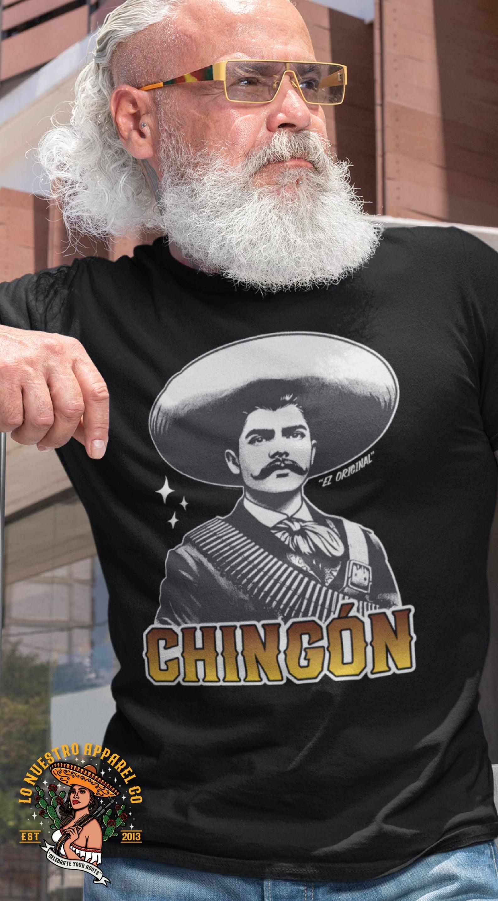 El Chingón T-Shirt – A must-have Mexican streetwear tee for vatos who rep their roots with confidence.