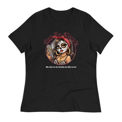 A playful take on the legendary chancla, this shirt brings the perfect balance of humor and cultural pride, ideal for anyone who knows the true meaning of respect in the home. The best in Chicano Clothing and Funny Shirts.