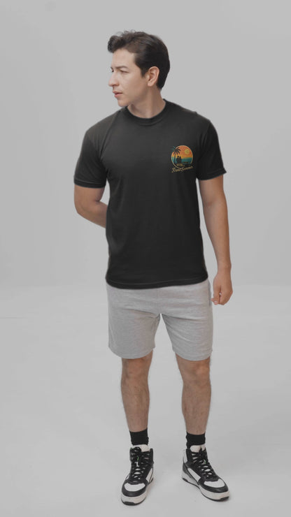 Firme Summer T-Shirt – Sunset Lowrider Design